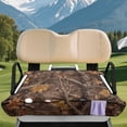 thumbnail image 3 of XYZCANDO Universal 2-Seat Woodland Camo Golf Cart Seat Cover With 4 Pockets - Non-Slip Washable Protective Accessory For Golfers, 3 of 8