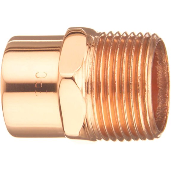 Elkhart Products 104 1" 1-Inch Copper Male Adapters