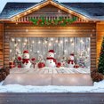 thumbnail image 3 of onlyliua ¡ Ofertas Del Día Liquidación Prime! Decoración Navideña para Puerta de Garaje, Cubierta Navideña para Puerta de Garaje, Mural Grande de Feliz Navidad para Puerta de Garaje, Cartel Navideño, 3 of 5