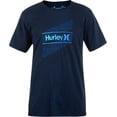 thumbnail image 3 of Hurley Men's Everyday Washed One and Only Slashed Short Sleeve Tee T-Shirt (Small, Obsidian), 3 of 5