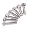 thumbnail image 3 of Buttons Heads Socket  , Flanged Button Head Screws Wider Bearing  Firm A2-70 Stainless Steel  For Wet Environments, 3 of 8