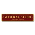 thumbnail image 2 of General Store Novelty Sign, Metal Wall Decor - 4x18 inches, 2 of 4