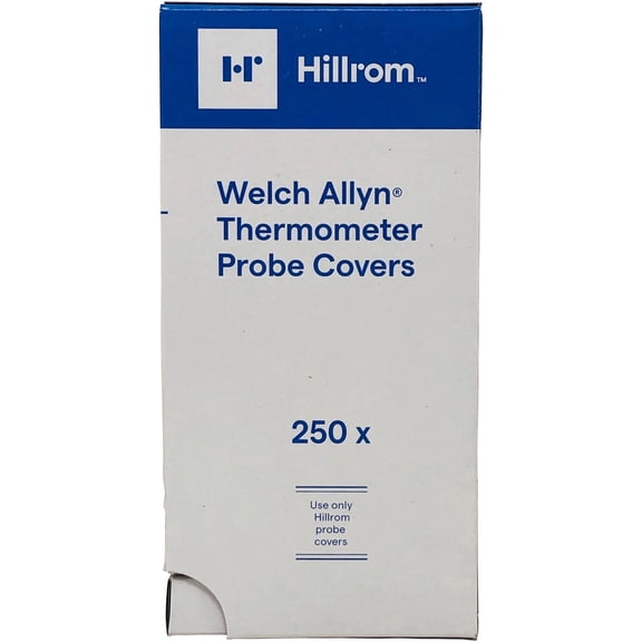 Welch Allyn Thermometer Probe Covers for SureTemp 692 & 690 - Box of 250 Probe Covers