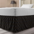 thumbnail image 1 of Ambesonne Multi-color Wrap Around and Gathered Microfiber Bed Skirt, Full, 1 of 2