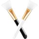 thumbnail image 1 of Raspadores cosméticos KAIYANG paquete de 2 cepillos aplicadores faciales negro blanco, 1 of 5