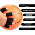 thumbnail image 2 of Paquete de 30 fundas para dedos con 1 bolsa de almacenamiento, protector de apoyo para férula para pulgar, banda elástica transpirable. TUNC Sencillez, 2 of 5