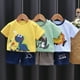 thumbnail image 2 of Ropa de verano para niños, Conjunto de camiseta y pantalón para bebé, traje de manga corta de dibujos animados, conjunto de 2 piezas qym unisex, 2 of 2