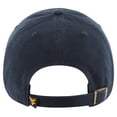 thumbnail image 2 of Youth '47 Navy West Virginia Mountaineers Clean Up Adjustable Hat, 2 of 2
