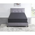 thumbnail image 3 of Pemberly Row 14" Fabric Queen Gel Memory Hybrid Mattress in Gray, 3 of 12