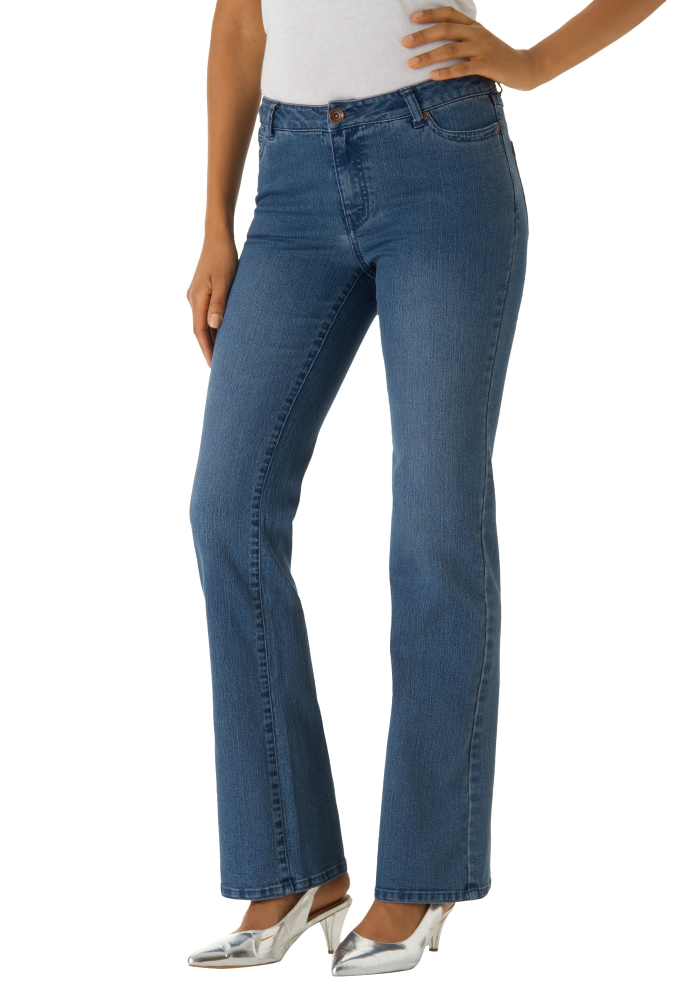 walmart plus size bootcut jeans