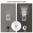 thumbnail image 3 of Salouo Flamingo for Night Lights Plug into Wall 1 Pack, 0.5W Plug in Night Light with Dusk-to-Dawn Light Sensor LED Nightlight for Bathroom, Adult, Hallway-US, 3 of 7