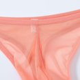 thumbnail image 2 of TANBOM Men's Mesh Lightweight Breathable Minimal Coverage Thong Underwear, Assorted Colors, 5-Pack, XXL, 2 of 9