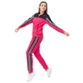 thumbnail image 2 of Women’s 2piece designer Tracksuit Gladys Track Jacket & Track pants matching outfit, 2 of 4