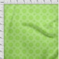 thumbnail image 4 of oneOone Cotton Silk Lime Green Fabric Fruits Lemon Slice Quilting Supplies Print Sewing Fabric By The Yard 42 Inch Wide, 4 of 4