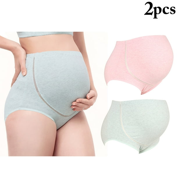 Maternity Shapewear Mid-thigh Soft 2 Pairs Pregnancy Underwear Pregnancy  Panty