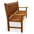 thumbnail image 3 of All Things Cedar, Teak Wave Bench, 3 of 3