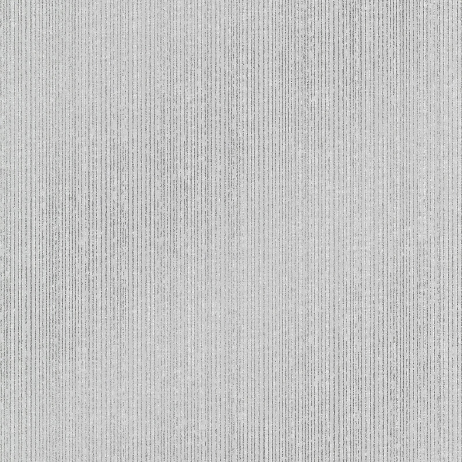 Comares Light Grey Stripe Texture Wallpaper