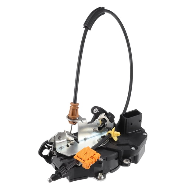 Motor del actuador de bloqueo de puerta de potencia del lado delantero izquierdo de Unique Bargains para Chevrolet Silverado 1500 2500 3500 2010-2013 No.22862026 Negro, tonalidad plateada