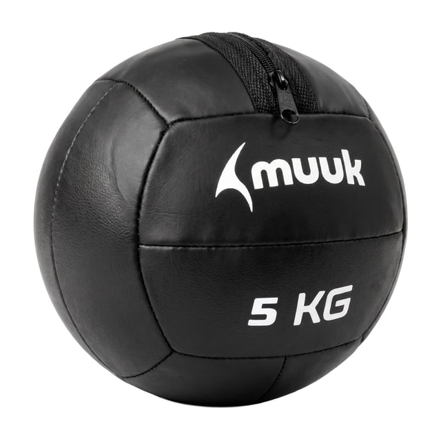 Balón Medicinal de 5 kg Negro Muuk Fitness