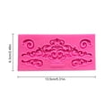 thumbnail image 4 of Inteprter Gran oferta, molde de silicona con borde en relieve Vintage para pastel artesanal de azúcar DIY, molde para Fondant, herramientas de Herramientas y accesorios para hornear 7 #, 4 of 6