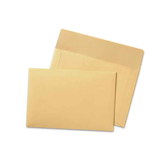 Quality Park Filing Envelopes, 9 1/2 x 11 3/4, 3 Point Tag, Cameo Buff, 100/Box -QUA89604