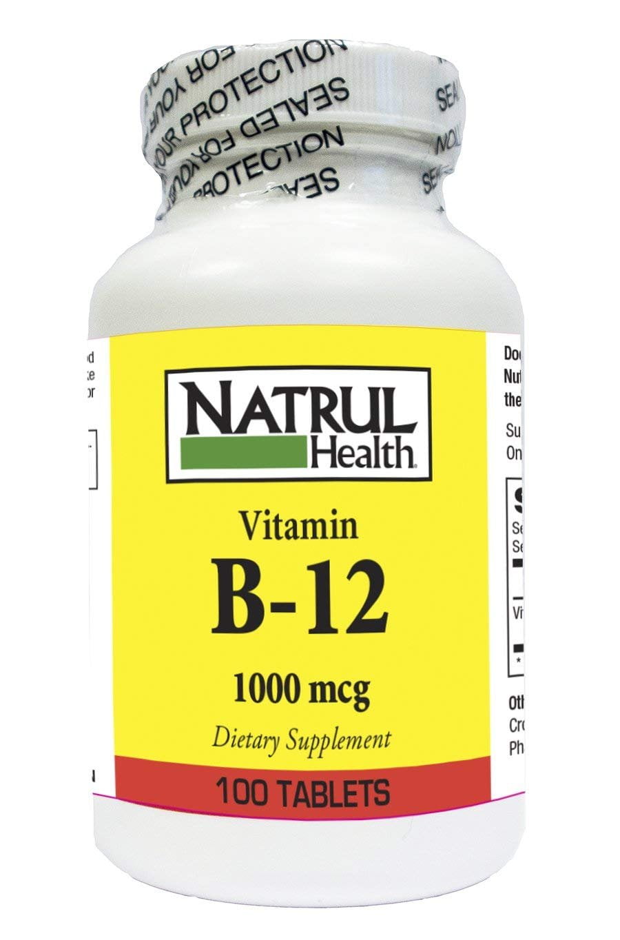 NAT-Rul Vitamin B 12 1000 Mcg Tablets 100