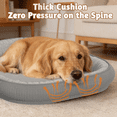 thumbnail image 3 of Orthopedic Dog Bed for Large Dogs, Washable Dog Bed with Removable Cover, for Large, Jumbo, Medium, Small Dogs Breeds, Gray, 3 of 7
