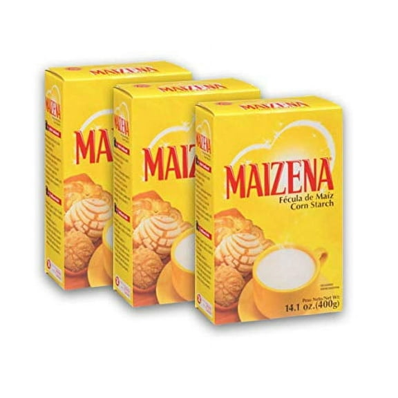 Maizena - Corn Starch (Fecula de Maiz) 14.1 Oz (Pack of 3)