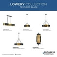 thumbnail image 5 of Progress Lighting - Lowery - 4 Light Linear Chandelier In Industrial Style-6.12, 5 of 9