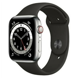 AppleWatch Series 6 (GPS, 44mm) - Space Gray Aluminum Case with Black Sport  Band(New-Open-Box) - Walmart.com