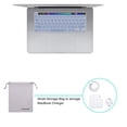thumbnail image 4 of Mosiso 4 in 1 Macbook Pro 16 Inch Case 2020 2019 Release A2141,Hard Shell Case Cover for MacBook Pro 16’’ with Touch Bar&Touch ID, Serenity Blue, 4 of 6