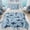 Blue 02, variant on Erosebridal Kids Marine Sharks Twin Comforter Sets, Sea Animals Bedding Set, Black Blue, 2-Piece