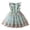 a-Green24374, variant on FINALGANG Girls Kids Floral Embroidery Tulle Dress Ruffle Sleeve Crewneck Bow Decor Layered Skirt Elegant Princess Party Dress For Daily Wear Stylish Dress