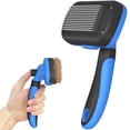 thumbnail image 1 of Cepillo autolimpiante para deshedding de mascotas Dipoo Blue, 1 of 7