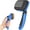 Blue, variant on Self Cleaning Shedding Brush - Skin Friendly Grooming Tool for Dogs, Cats, and Puppies, Deshedding and Hair Removal for Long and Short Haired Pets, Black