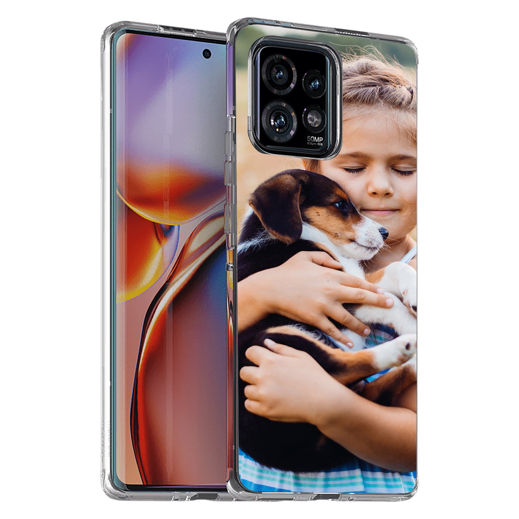 TalkingCase Personalize Custom Phone Case Cover Made for Motorola Edge
