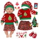 thumbnail image 5 of Ropa para muñecas bebés, conjuntos de ropa casual, ropa para muñecas, conjunto de ropa para muñecas, decoración, ropa decorativa para muñecas de 18 pulgadas, conjuntos de tela para muñecas., 5 of 6