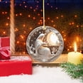 thumbnail image 5 of Xihbxyly Artículos En Liquidación Colgante Decorativo Colgante Navideño Acrílico Decoración de Coche de Plataforma Plana, 5 of 5