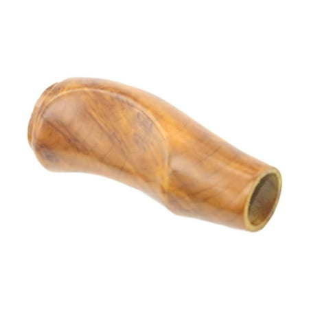 Esquirla Rod Handle Wood Handle Solid Wood Effective Attractive Ergonomic Wood Repair Handle Fishing Rod Handle for Casting Rod Grips Yellow