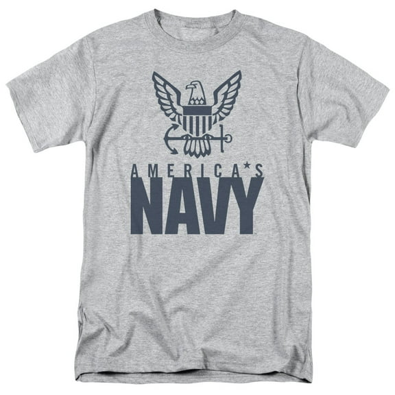 Navy Eagle Logo Officially Licensed Adult T Shirt