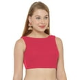 thumbnail image 2 of eloria Women's Blouse Tie Up And Backless Top Color: Fushia Pink | Size: 36, 2 of 5
