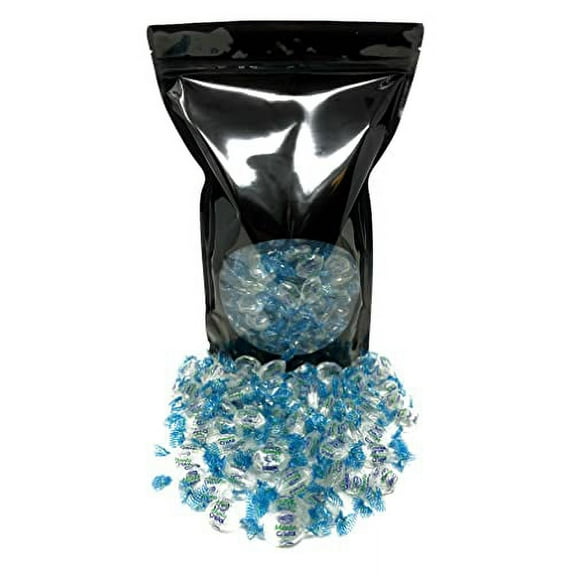 Crystal Clear Mints - 3 lbs - Clear Refreshing and Elegant After Dinner Mint Hard Candies - Bulk American Vintage Candy Assortment - Individually Wrapped, 48 oz.