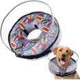 thumbnail image 1 of GFDYREE Soft Inflatable Dog Cone Collar for Large Medium Small Size Dogs, Cone for Dogs Alternative After Surgery, Donut Recovery Cones to Stop Licking and Scratching, Elizabethan Collar wit, 1 of 7