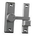 thumbnail image 3 of Pestillo de puerta BLESIY Pestillo abatible Pestillo deslizante Pestillo de bloqueo para garaje baño Gris, 3 of 8