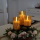 thumbnail image 4 of Set de 3 Velas de Pilar de Vidrio Amagic sin Llama con Luz LED, 4 of 7