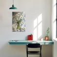 thumbnail image 2 of ZHONGYUTONG White Daisy Canvas Wall Art Flowers Pictures Wall Decor Daisy Floral in Vase Painting for Living Room Decor Framed (20.00" x 30.00"), 2 of 5