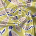 thumbnail image 5 of Ambesonne Fruits Window Valance, Fresh Summer Eats Graphic, 54" X 18", Mustard Peach and Blue Violet, 5 of 5