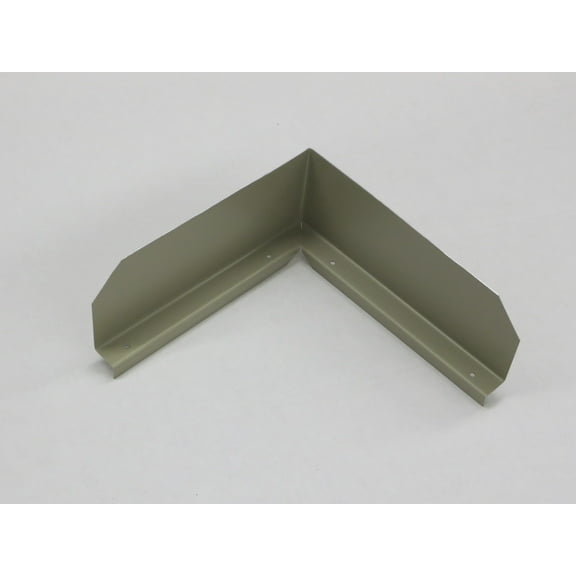 Bent (Inside Corner) Gutter Valley Splash Guards - 12 ct CLAY
