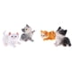 thumbnail image 1 of Coleccionables 4Pcs / Set Cute Cat Resina Escultura Estatuas Césped para El Patio Trasero de La Casa Macarena Figurilla de gato animal, 1 of 9