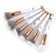 thumbnail image 2 of Makeup Brushes 15 Pieces Makeup Brush Set Premium Face Eyeliner Blush Contour Foundation Cosmetic Brushes For Powder Liquid Cream, 2 of 4